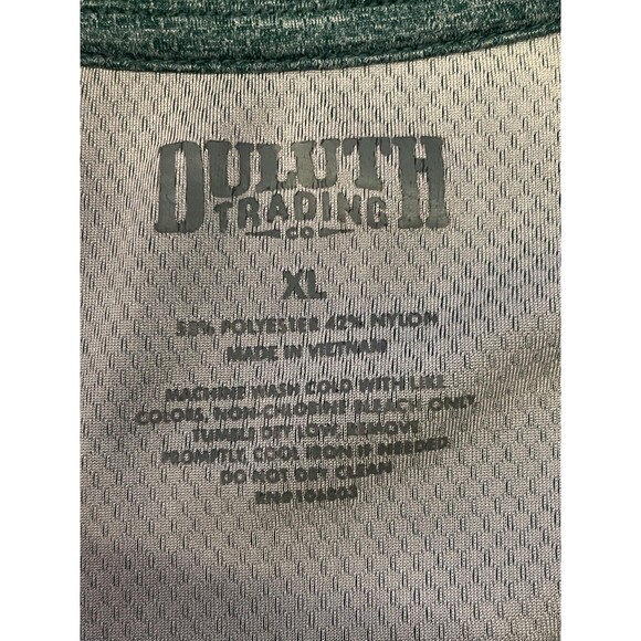 Duluth Trading Shirt Mens XL Performance Moisture Wicking Short Sleeve Heather - Picture 5 of 5